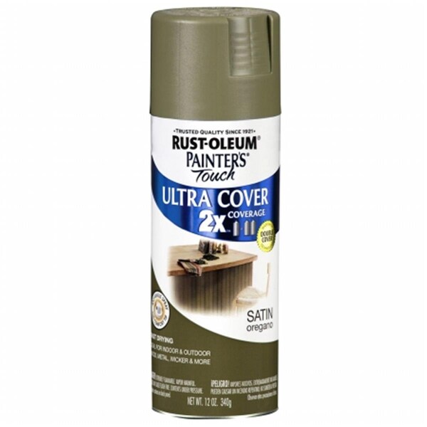 RustOleum Painters Touch Ultra Cover Satin Aerosol Paint 12